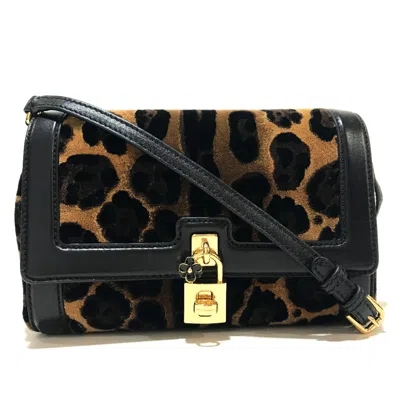 Pre-owned Dolce & Gabbana Black Leather Shoulder Bag ()