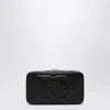 Dolce & Gabbana Black Leather Shoulder Bag With Logo