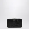 Dolce & Gabbana Black Leather Shoulder Bag With Logo In Black