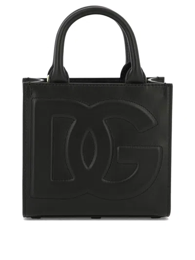 Dolce & Gabbana Black Leather Shoulder Handbag For Women