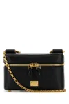 Dolce & Gabbana Borsa A Spalla Sicily In Pelle Nera  Donna In Nero