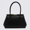 Dolce & Gabbana Black Leather Top Handle Bag