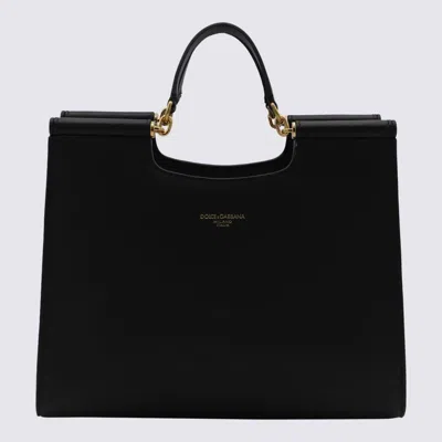 Dolce & Gabbana Black Leather Tote