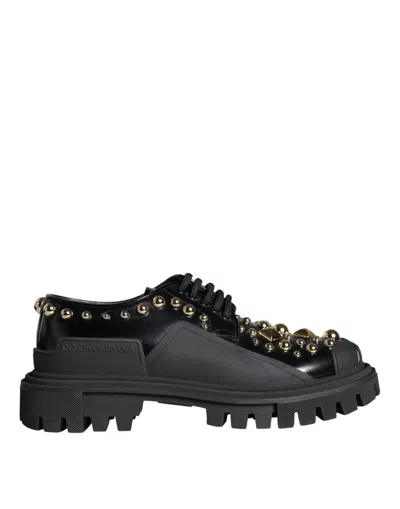 Dolce & Gabbana Lace-up Shoes In Black