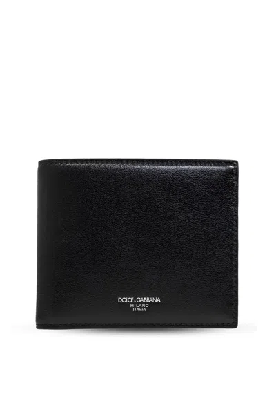Dolce & Gabbana Black Leather Wallet