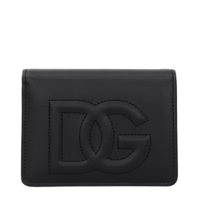 Dolce & Gabbana Black Leather Wallet
