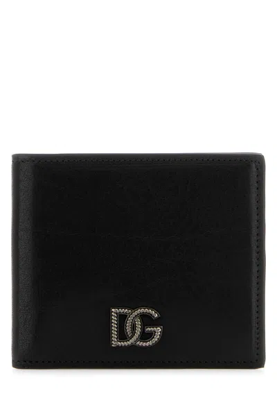 Dolce & Gabbana Black Leather Wallet