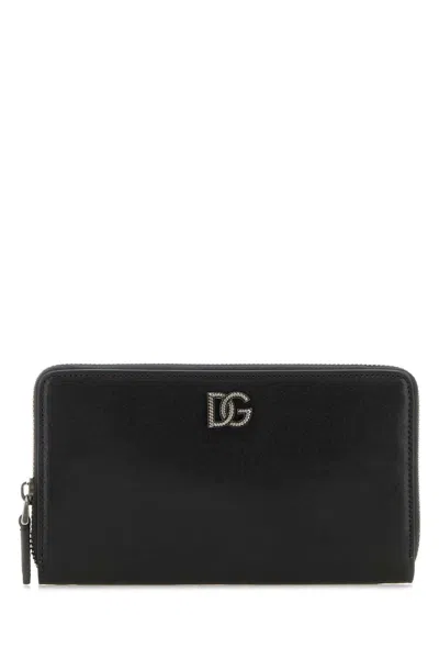 Dolce & Gabbana Black Leather Wallet