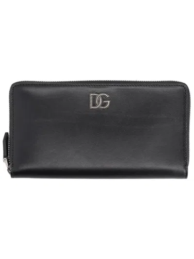 Dolce & Gabbana Black Leather Wallet