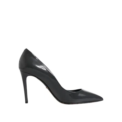 Dolce & Gabbana Black Leather Women's Pump