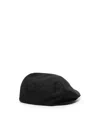 Dolce & Gabbana Black Linen Semi Hidden Visor Cap