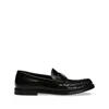 Dolce & Gabbana Dg Medallion Leather Classic Loafers