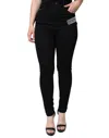 Dolce & Gabbana Black Grace High Waist Skinny Denim Jeans In Black
