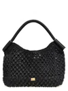 Dolce & Gabbana Black Logo-plaque Tote Bag In Black