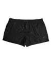 Dolce & Gabbana Black Logo Polyester Beachwear Shorts Swimwear In Black