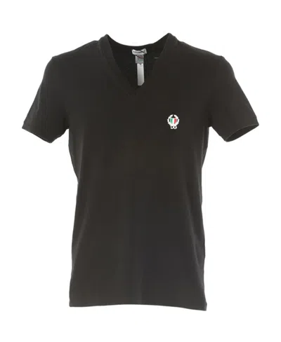 Dolce & Gabbana Black Logo Short-sleeved T-shirt