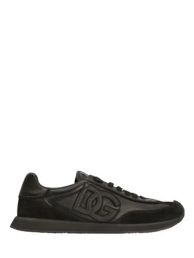 Dolce & Gabbana Men Dg Cushion Sneaker In Black