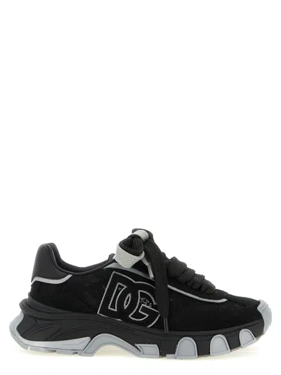 Dolce & Gabbana Black Logo Sneakers