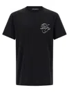 Dolce & Gabbana Crew Neck Short Sleeves T-shirt In Black