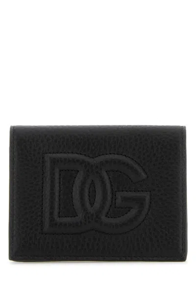 Dolce & Gabbana Black Logo Wallet