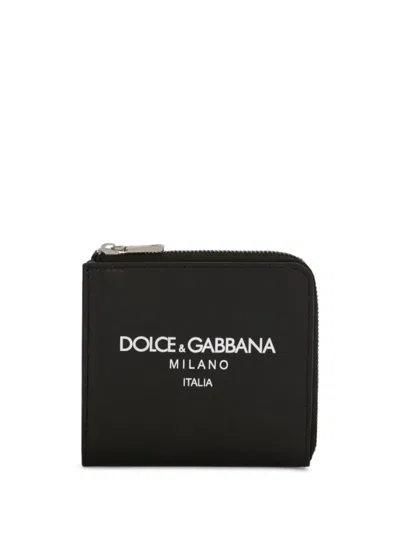 Dolce & Gabbana Black Logo Wallet