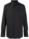 Dolce & Gabbana Classic Plain Shirt In Black