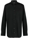 Dolce & Gabbana Black Essential Cotton Shirt In Black