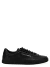 Dolce & Gabbana 'riviera' Sneakers Featuring Perforated Detailing In Black
