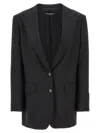 Shop Dolce & Gabbana Black Mambo Blazer