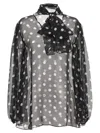 Dolce & Gabbana Black Mambo Blouse In Black