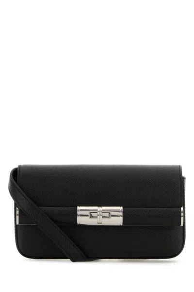 Dolce & Gabbana Black Marlene Mini Crossbody Bag