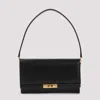 Dolce & Gabbana Marlene Grained Leather Clutch Bag In Black
