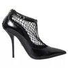 Dolce & Gabbana Net Overlay Pumps In Black