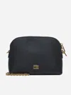 Dolce & Gabbana Black Mini Bag With Shoulder Strap In Black