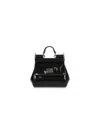 Dolce & Gabbana Black Mini Sicily Bag