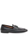 Dolce & Gabbana Moccasin With Logo Plaque In Black