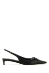 Dolce & Gabbana Satin Slingback Pumps