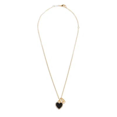 Dolce & Gabbana Black Necklaces Women In Gold
