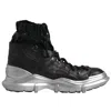 Dolce & Gabbana Black Nylon Boot In Black