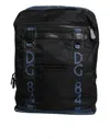 Dolce & Gabbana Black Nylon Dg Logo School Backpack Men's Bag In Black