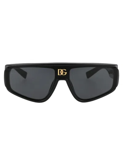 Dolce & Gabbana Black Nylon Sunglasses
