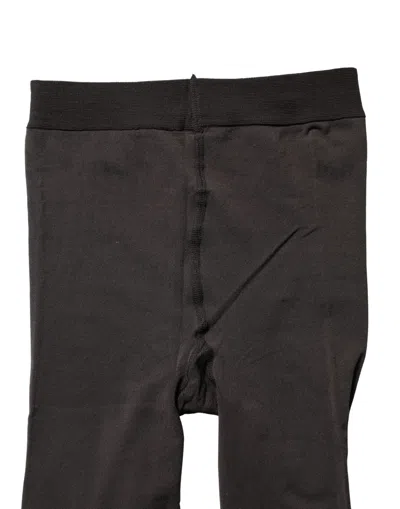 Dolce & Gabbana Black Nylon Tights Stocking Pantyhose Women Socks