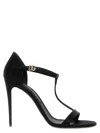 Dolce & Gabbana Woman Sandals Black Size 7.5 Textile Fibers In Black