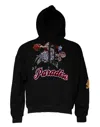 Dolce & Gabbana Black Paradiso Hooded Men Sweatshirt Sweater In Black