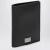 Dolce & Gabbana Logo Plaque Leather Passport Holder