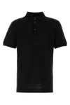 Dolce & Gabbana Chest Embroidered-logo Polo T-shirt In Nero