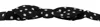Dolce & Gabbana Black Polka Dots Adjustable Neck Bow Men's Tie In Black And White