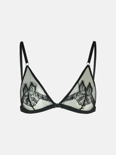Dolce & Gabbana Black Polyamide Blend Bra