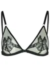Dolce & Gabbana Black Polyamide Blend Bra In Black