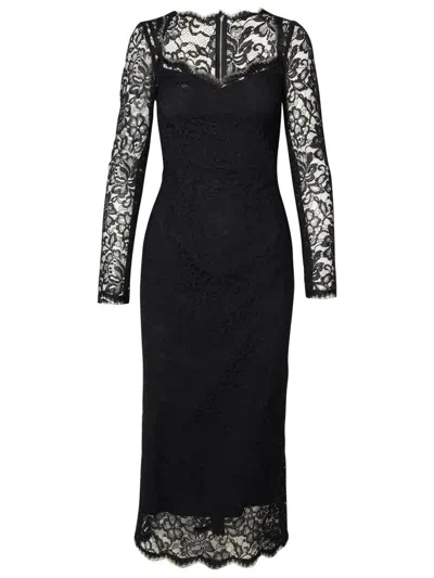 Dolce & Gabbana Woman  Black Polyamide Dress